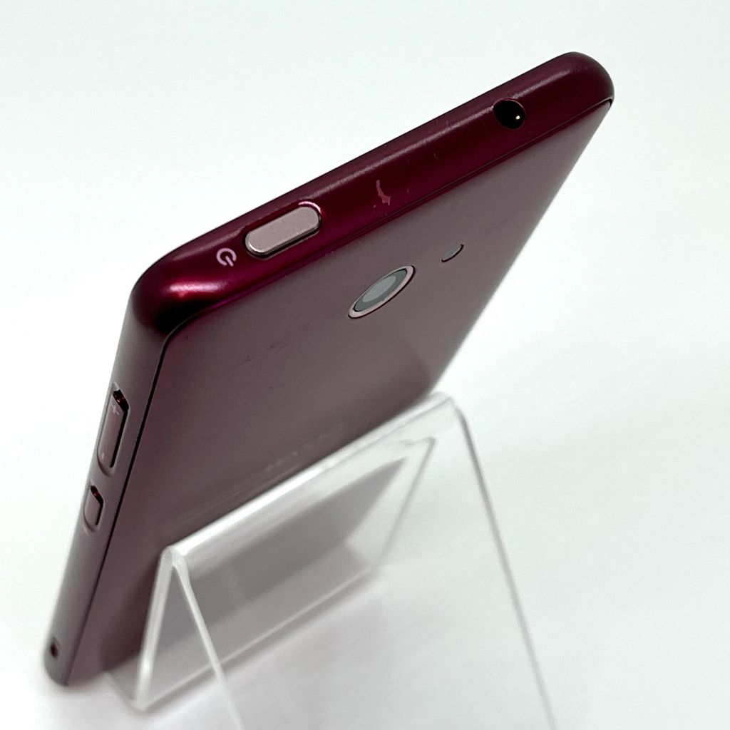 BASIO4 KYV47 au SIMロック解除済 32GB ワインレッド シニア向け