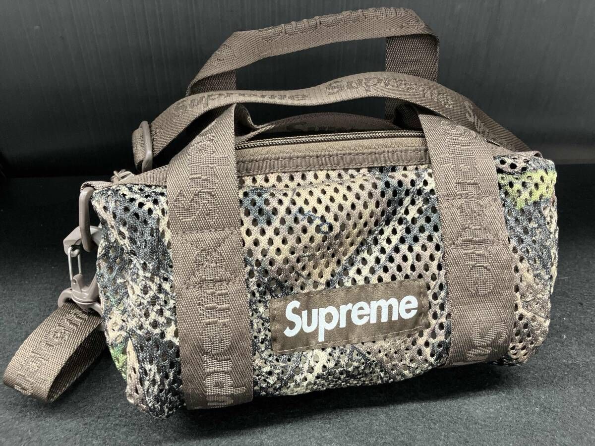 Supreme シュプリーム Mesh Mini Duffle Bag 'TrueTimber Kanati Camo