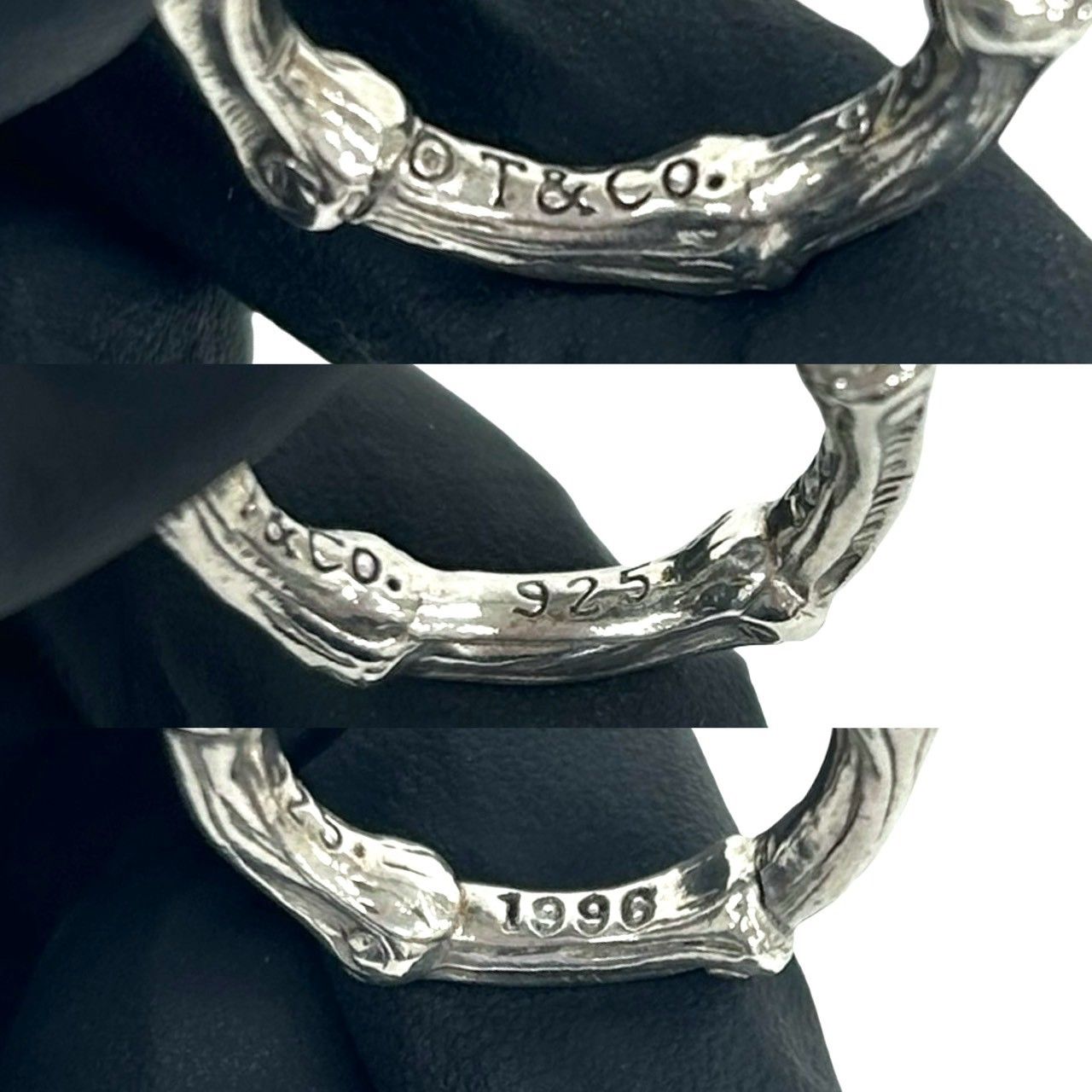 極 美品 箱 袋付き TIFFANY&Co. ティファニー ヴィンテージ バンブー