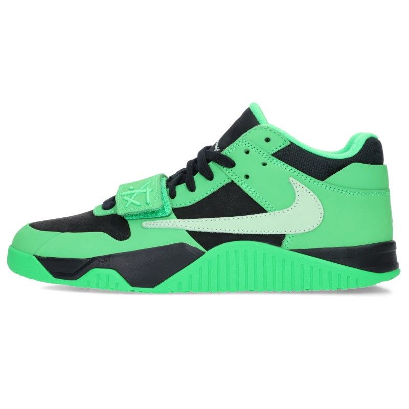 ナイキ ×トラヴィススコット Travis Scott JUMPMAN JACK T-REXX GREEN SPARK IM9113-300 ジャンプマンジャックTレックスグリーンスパークスニーカー メンズ 28cm