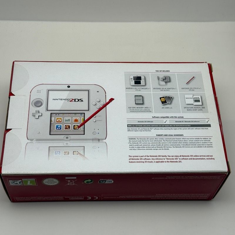 ☆希少 付属品完備 ACアダプタ未使用☆ニンテンドー2DS 本体 ホワイト