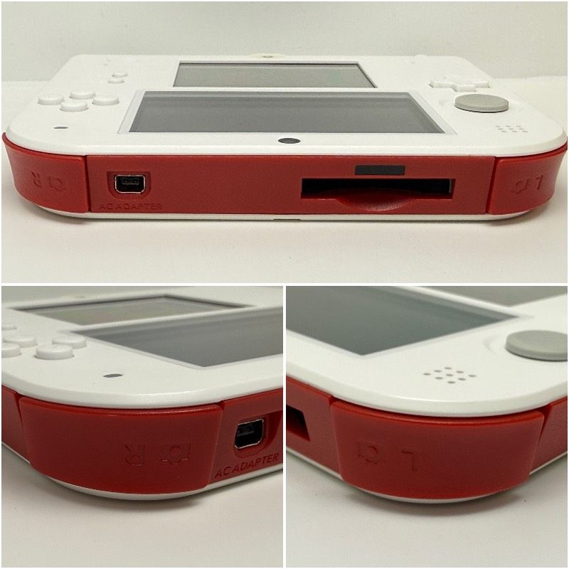 ☆希少 付属品完備 ACアダプタ未使用☆ニンテンドー2DS 本体 ホワイト