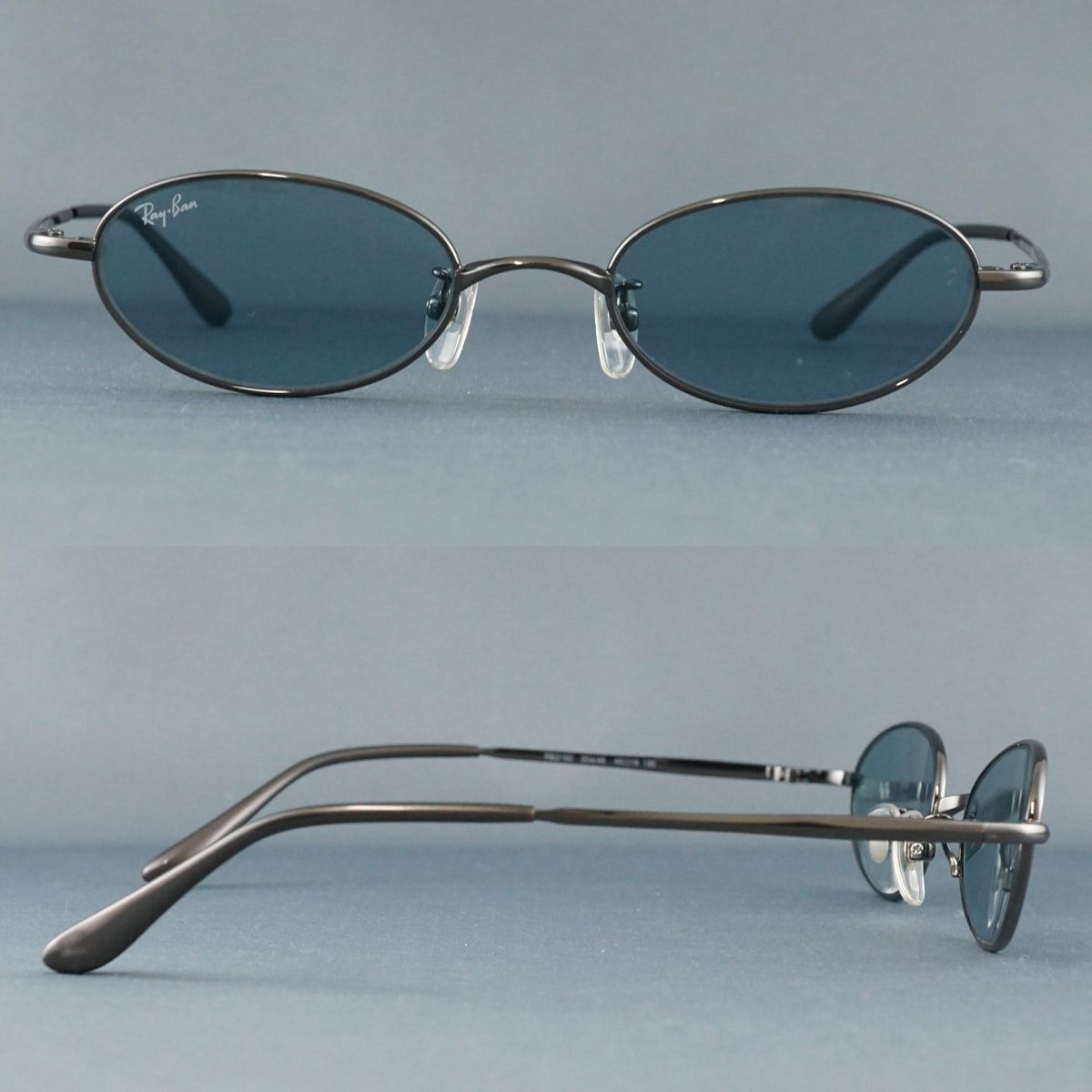 サングラス RayBan RB3150 004/46 USED美品 レイバン オーバル