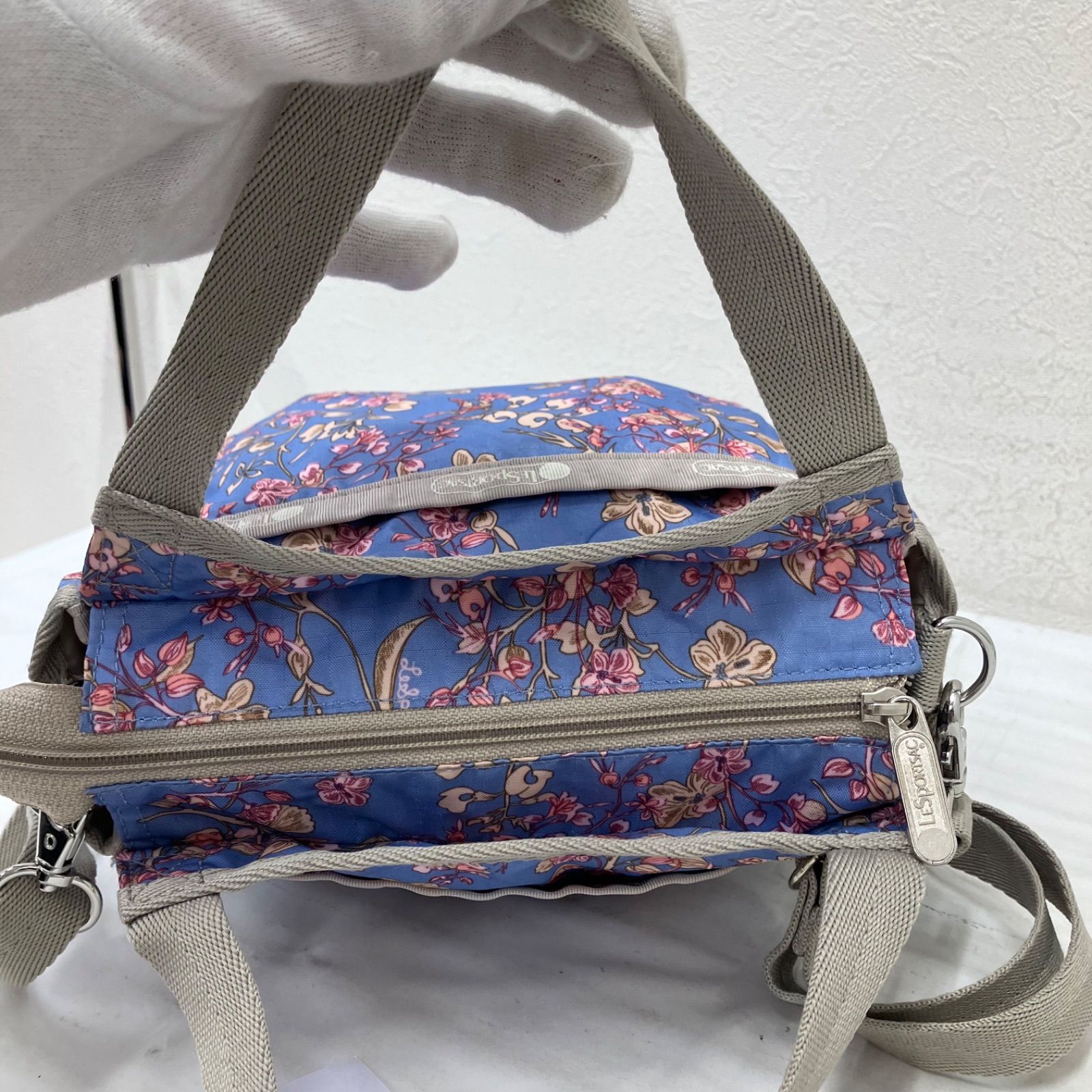 9418 【美品】 LeSportsac レスポートサック スモールジェニー 2way