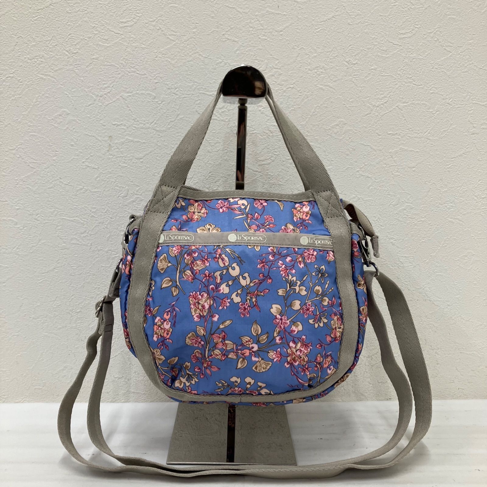 未使用品　レスポートサック　スモールジェニー　2WAY 花柄　総柄 9418 【美品】 LeSportsac レスポートサック スモールジェニー 2way