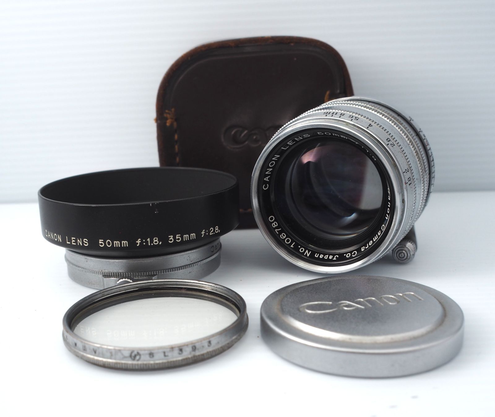 Canon LENS 50mm F1.8 L39マウント #J13-2 - メルカリ
