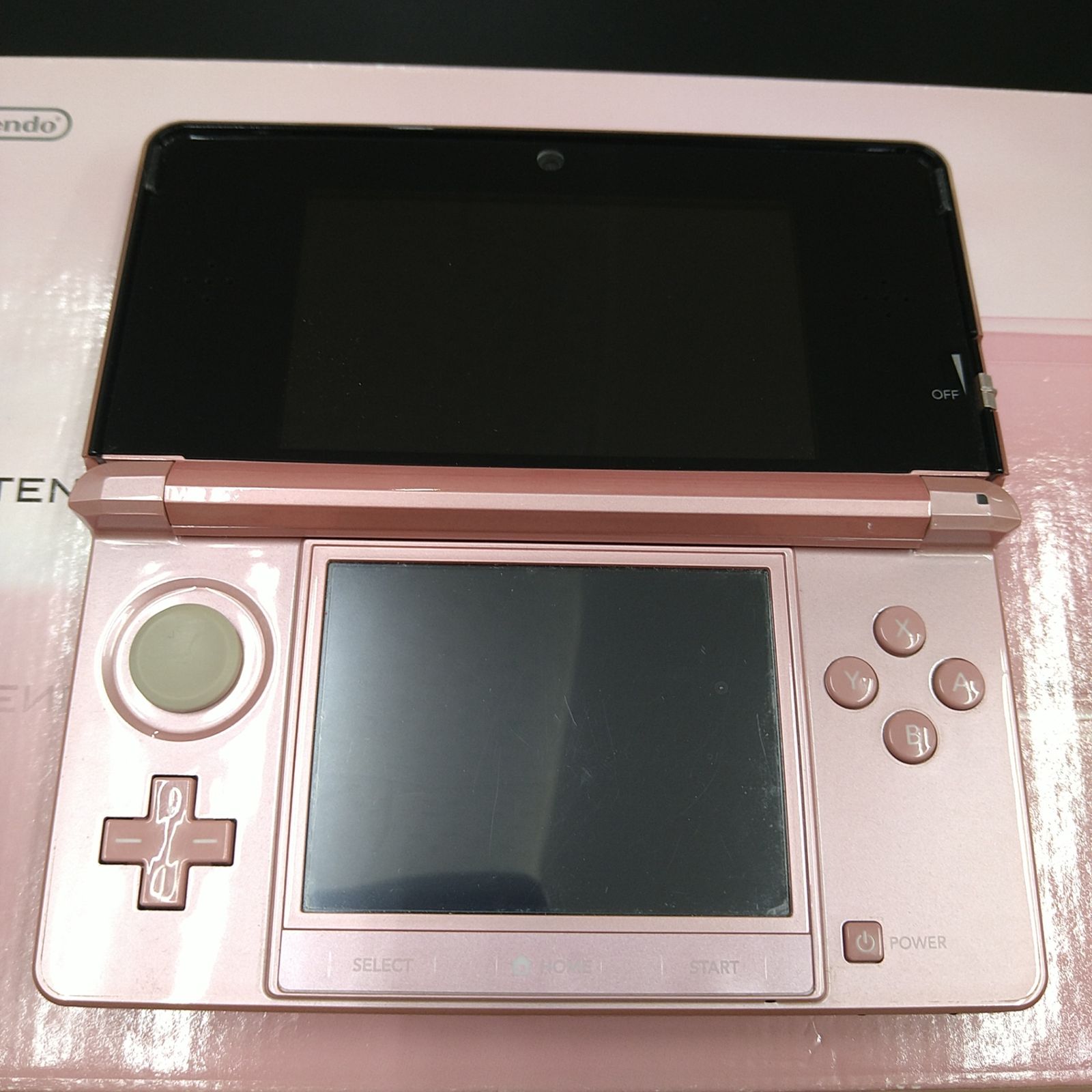 箱付き・動作確認済】Nintendo 3DS 本体 ミスティピンク 2610BXsy7