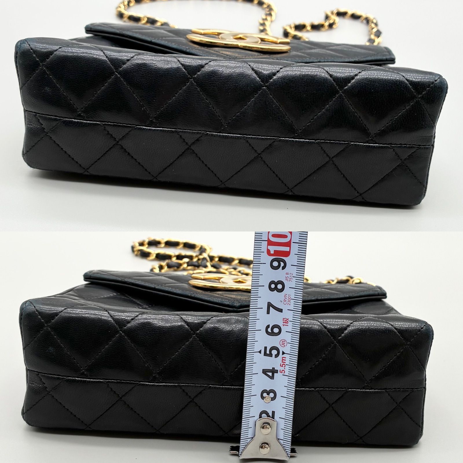 CHANEL（シャネル）デカココ マトラッセ チェーン ショルダーバッグ
