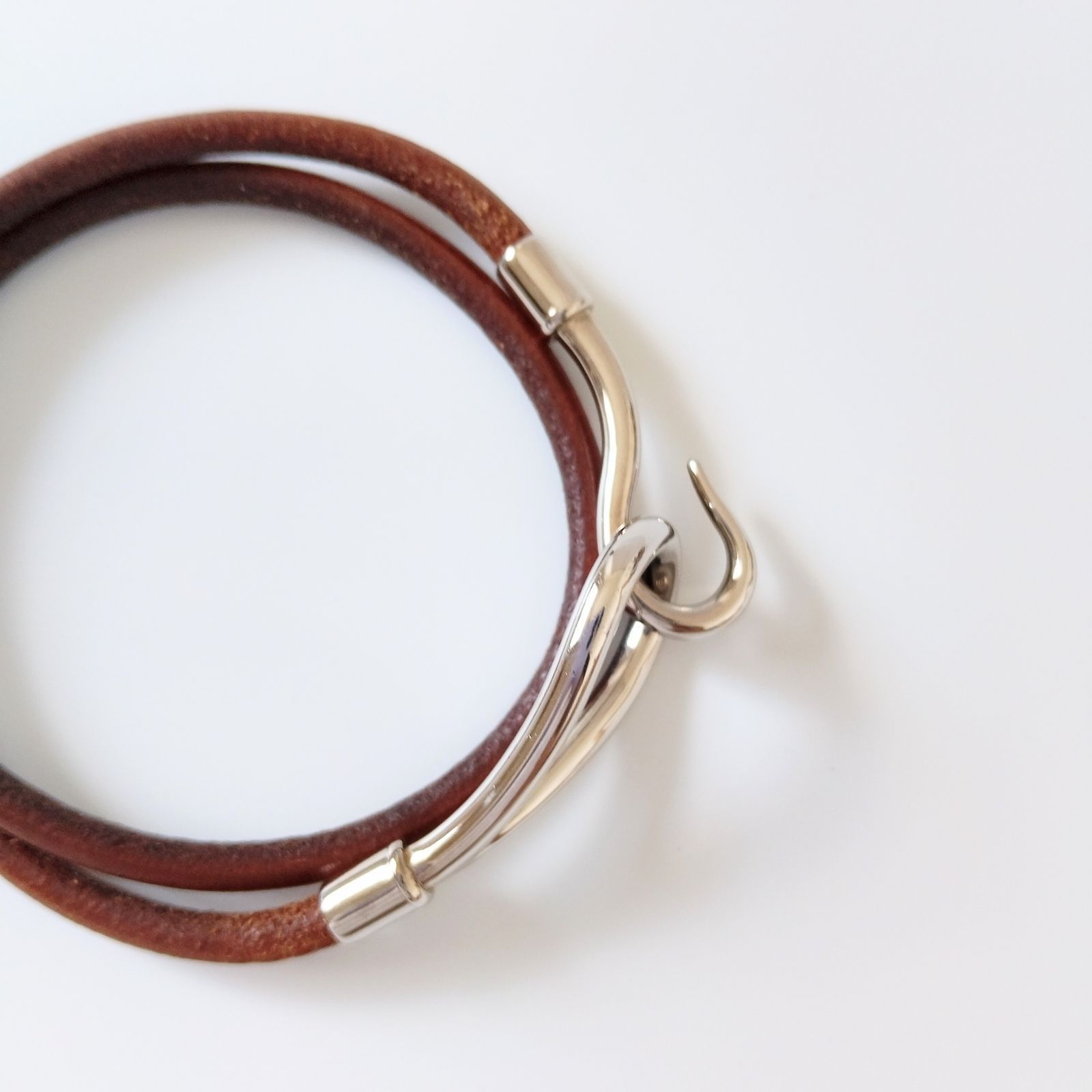 ✨HERMES✨ エルメス ジャンボブレス ブレスレット ブラウン ✨良品