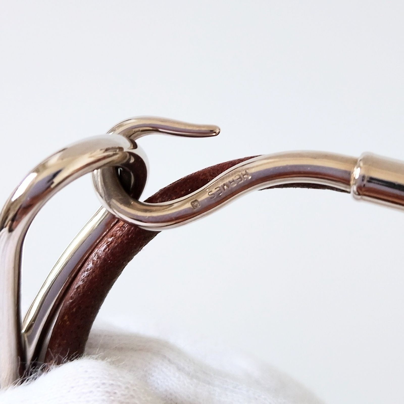 ✨HERMES✨ エルメス ジャンボブレス ブレスレット ブラウン ✨良品