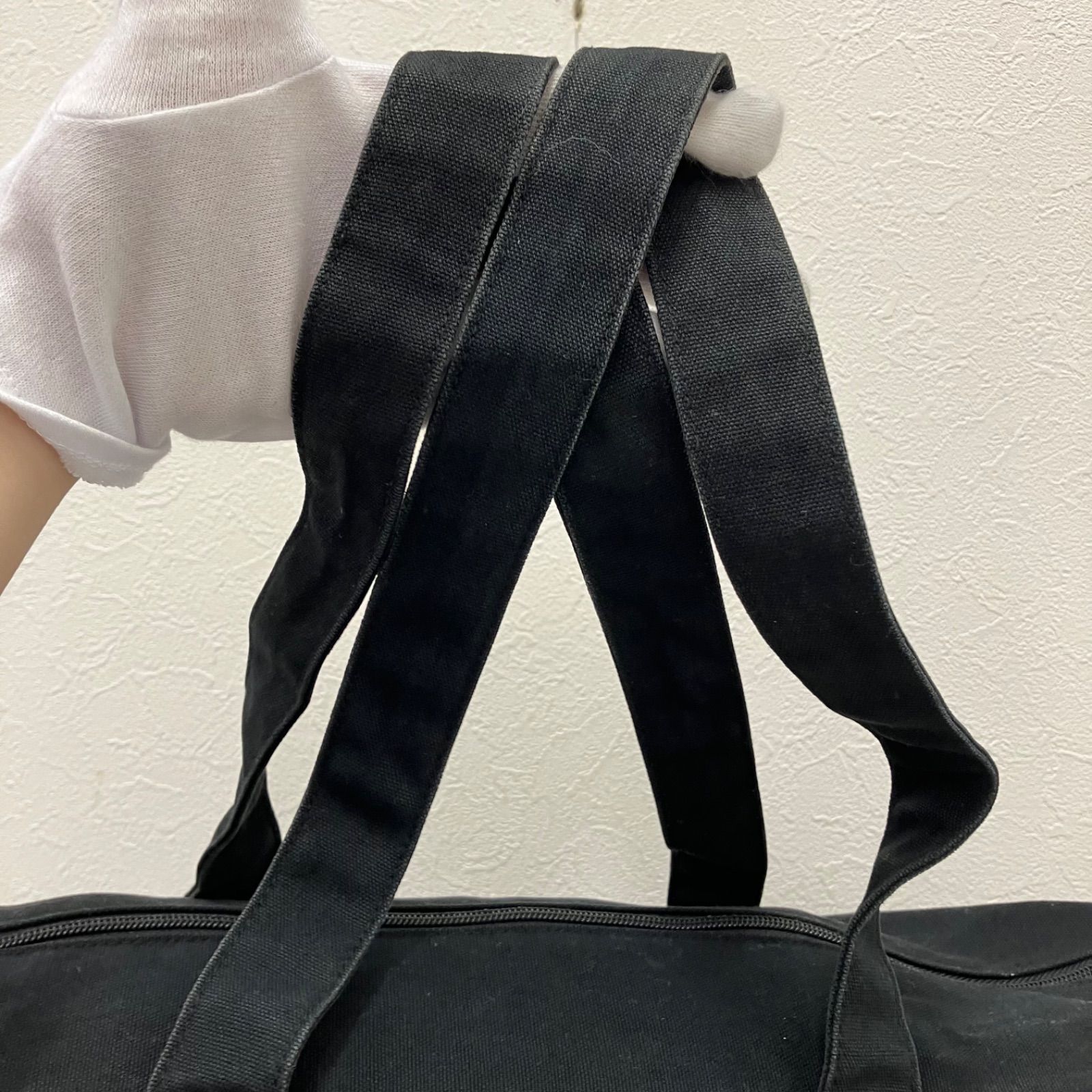 9319 repetto レペット トートバッグ キャンバス ブラック 黒 大きめ