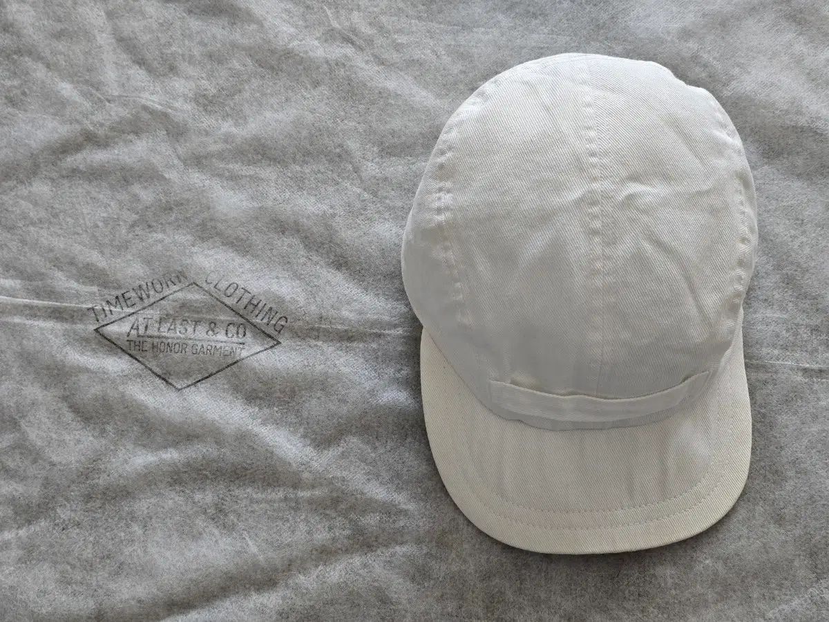タイムウォーンクロージング アットラスト&co ウォークキャップ 7 1/4 白 Timeworn 最後のブッチャープロダクツ Atlast&co BUTCHER PRODUCTS 23,034円