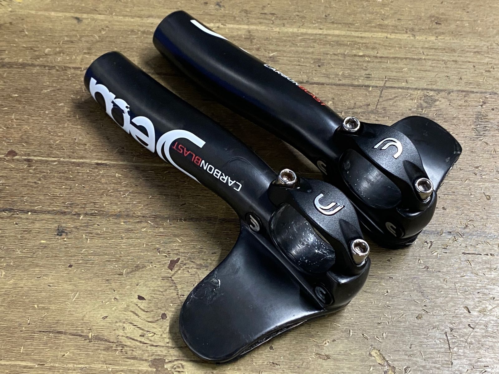 KN624 デダ Deda CARBON BLAST ショートエクステンションバー Φ31.7