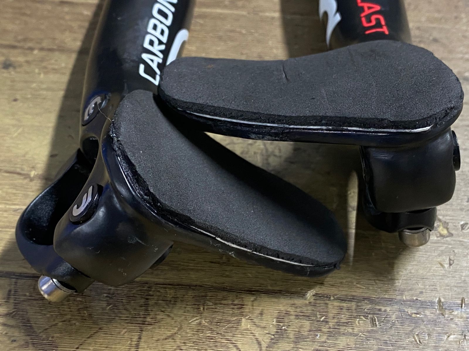 DEDA デダ　カーボンブラスト　ショートDHバー　エクステンションバー KN624 デダ Deda CARBON BLAST ショートエクステンションバー Φ31.7