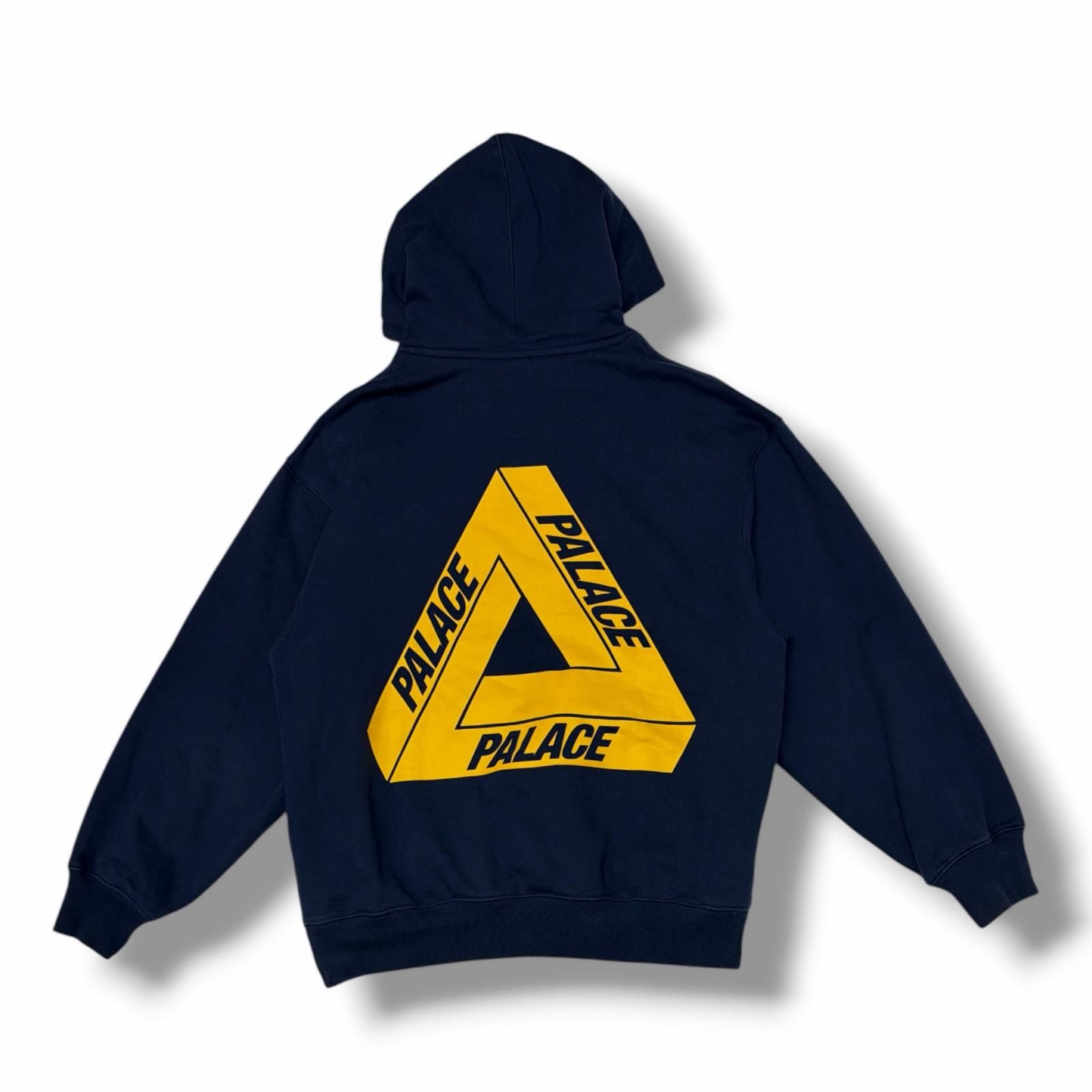 PALACE Tri-Ferg Hood スウェットフーディー パーカー パレス ネイビー