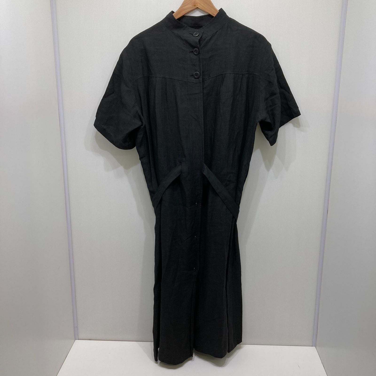 REGULATION Yohji Yamamoto ヨウジヤマモト 半袖 リネンワンピース FZ