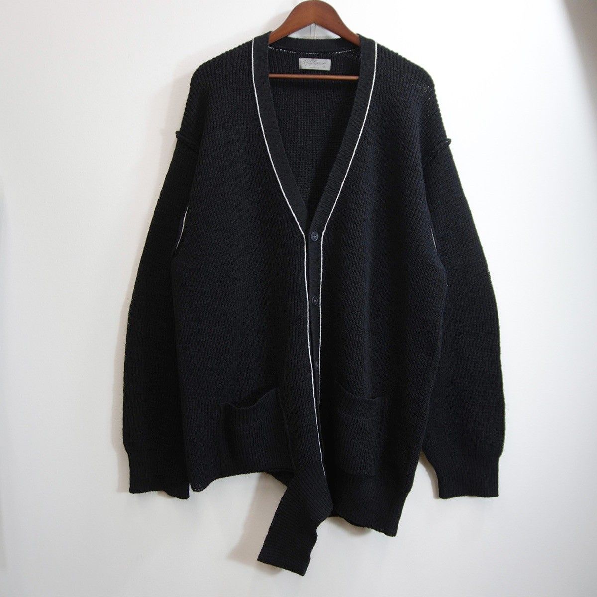 25AW】Yohji Yamamoto POUR HOMME【スリット オーバーサイズ