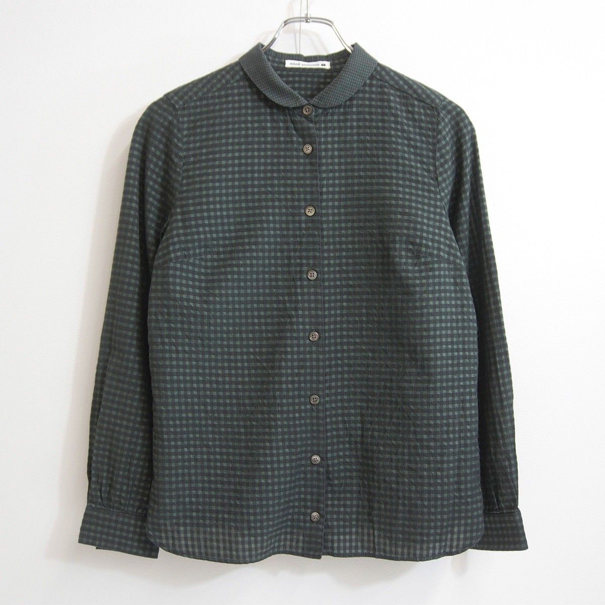 【美品】mina perhonen【deep forest ブラウス】38 ミナペルホネン 26100054 13,552円