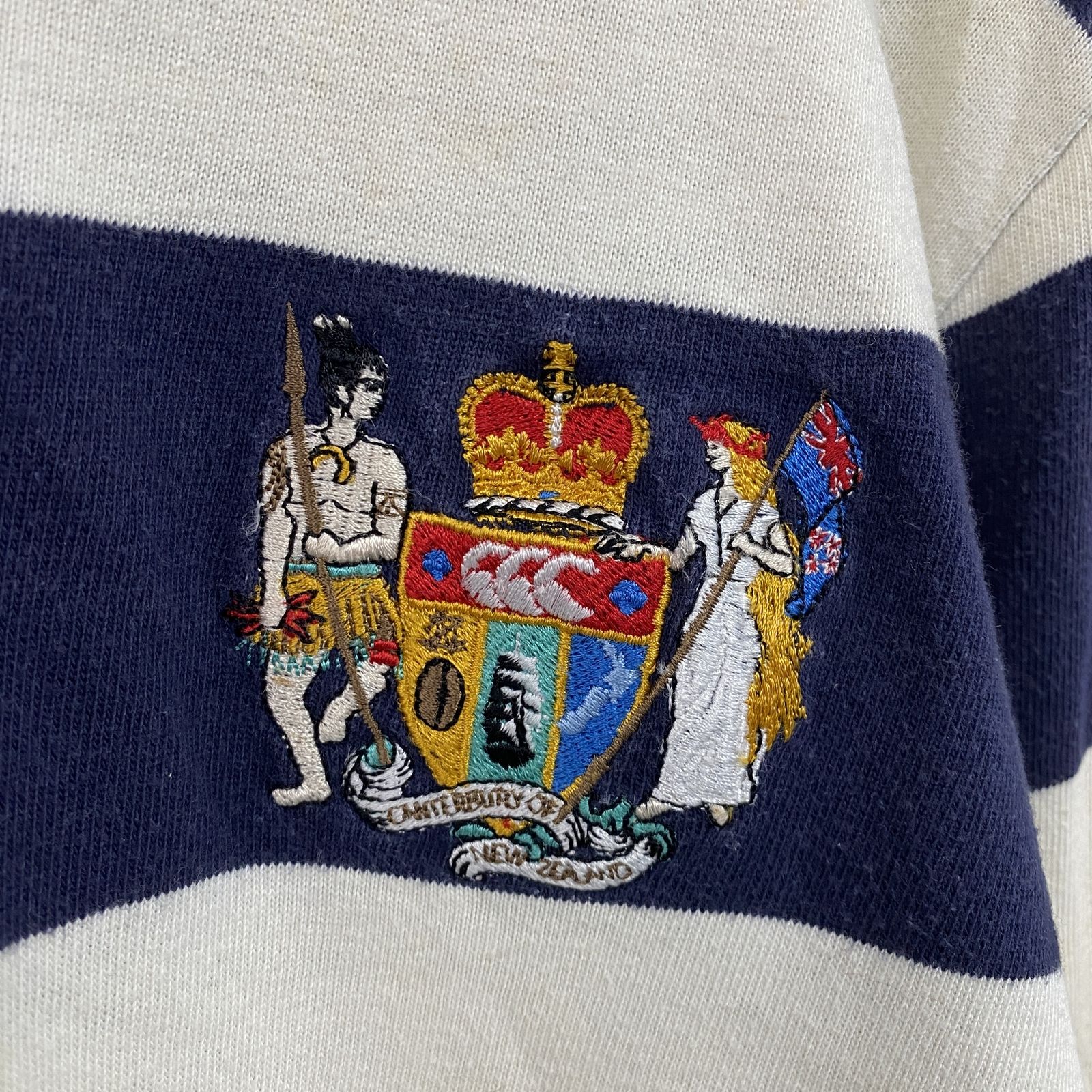 CANTERBURY OF NEW ZEALAND カンタベリー 長袖ポロシャツ/ラガーシャツ