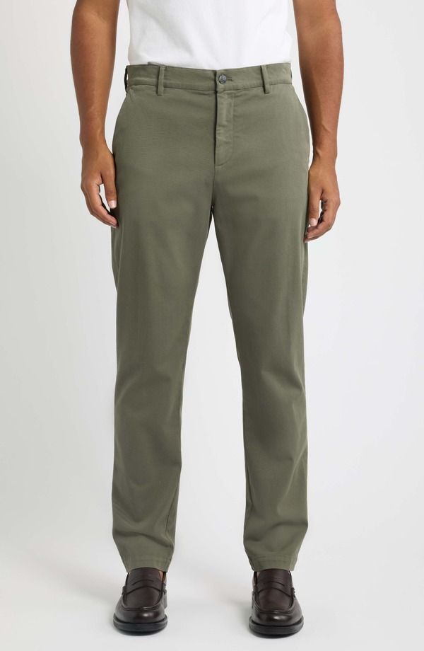 カナーリ メンズ ボトムス カジュアルパンツ レギュラーフィット Canali Regular Fit Gabardine Chinos GREEN グリーン
