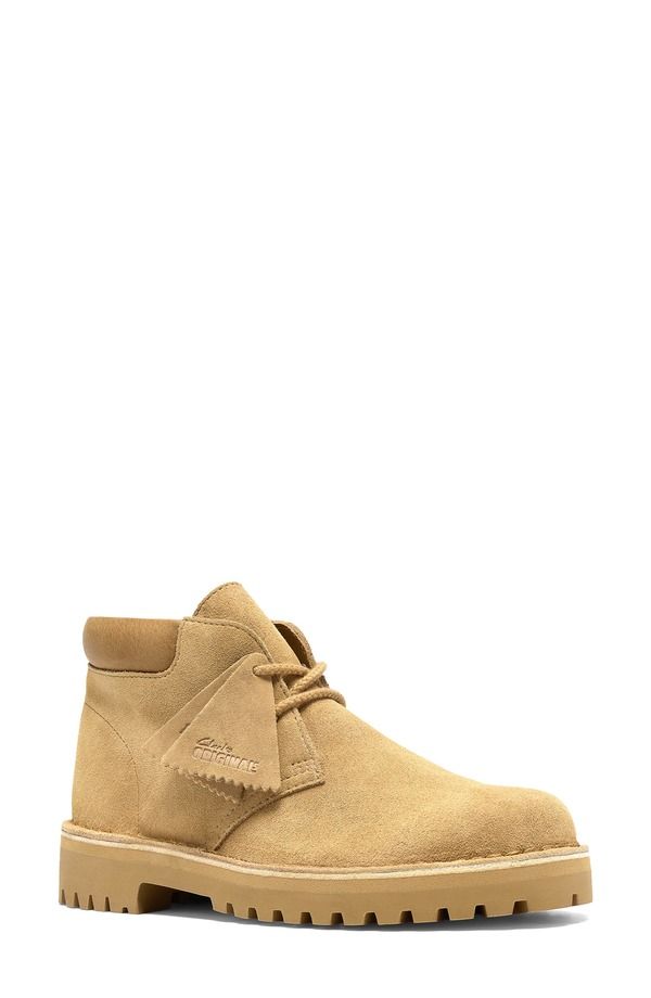 クラークス レディース シューズ ブーツ Clarks Originals Desert Rock Boot Women LIGHTAN タン