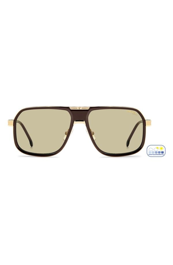 カレラ メンズ アクセサリー サングラス・アイウェア Carrera Eyewear CA 1090SUS 60mm Photochromic Navigator Sunglasses BROWN G
