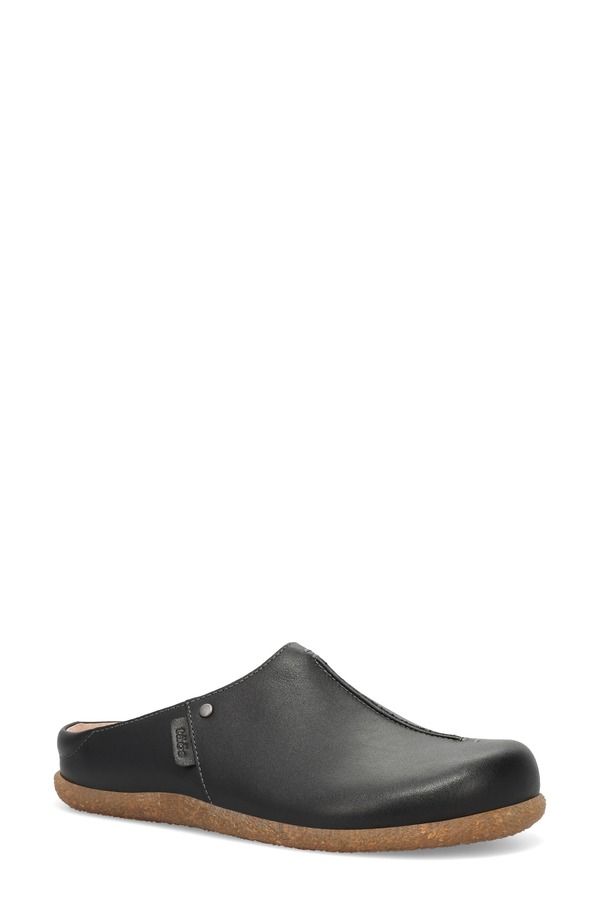 タウス レディース シューズ パンプス レザー Taos Upside Leather Mule Women BLACK ブラック