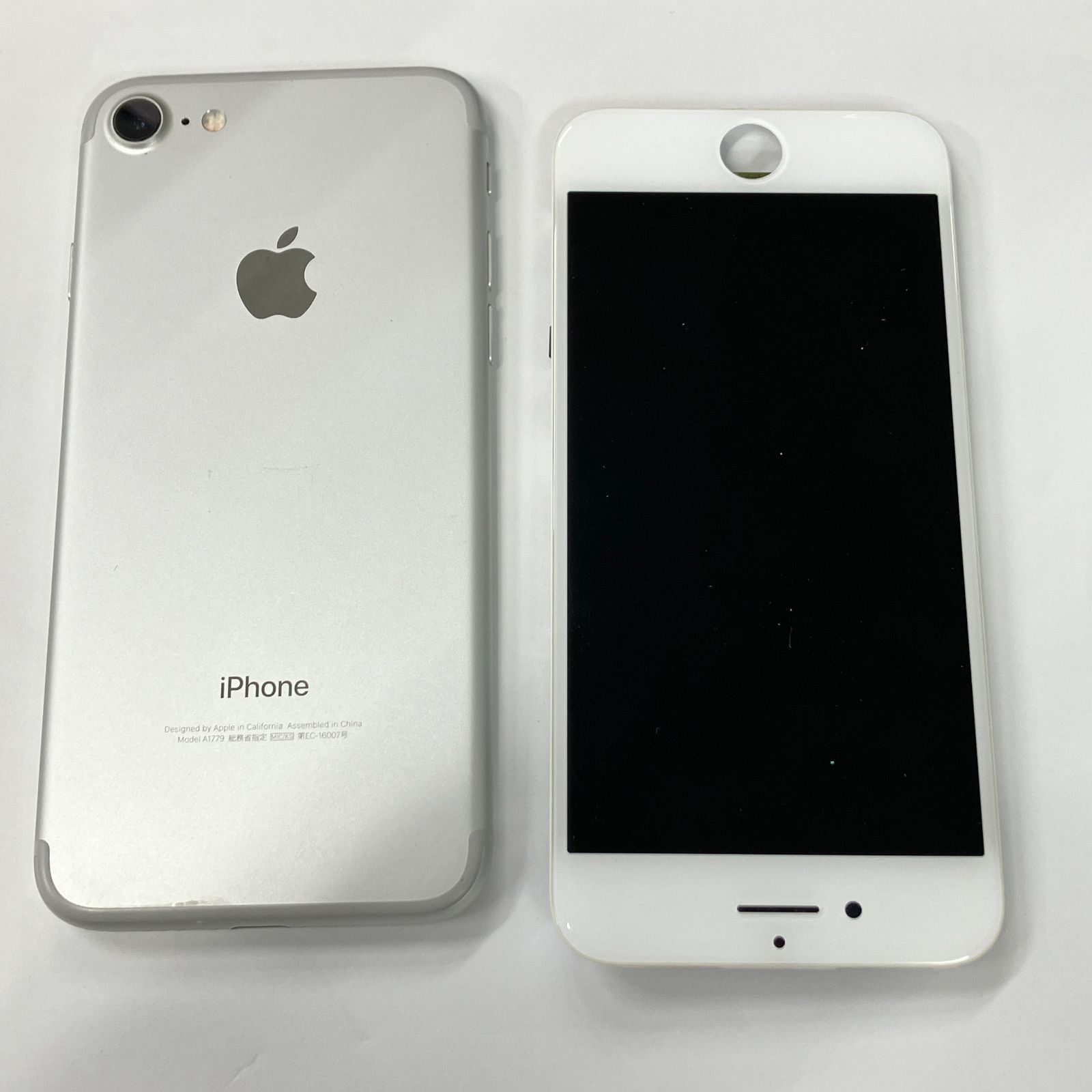 iPhone 7 本体 ひび割れあり　※ジャンク品　部品取り用 iPhone 7 部品取り用パーツ ジャンク - メルカリ