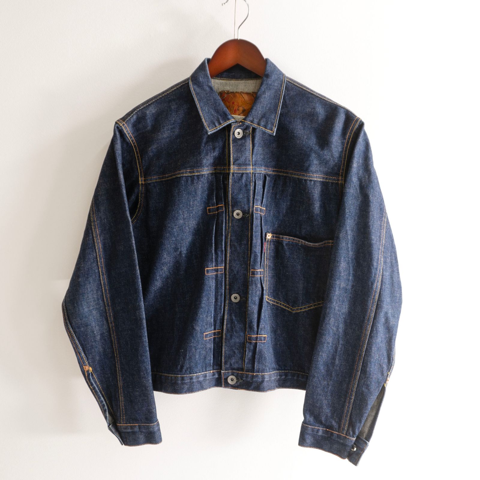 EVISU ジージャン　1213 大戦モデル　初期　YAMANE 1213 美品濃紺/大戦モデル】EVISU 【LOT.1213 1st type デニムジャケット