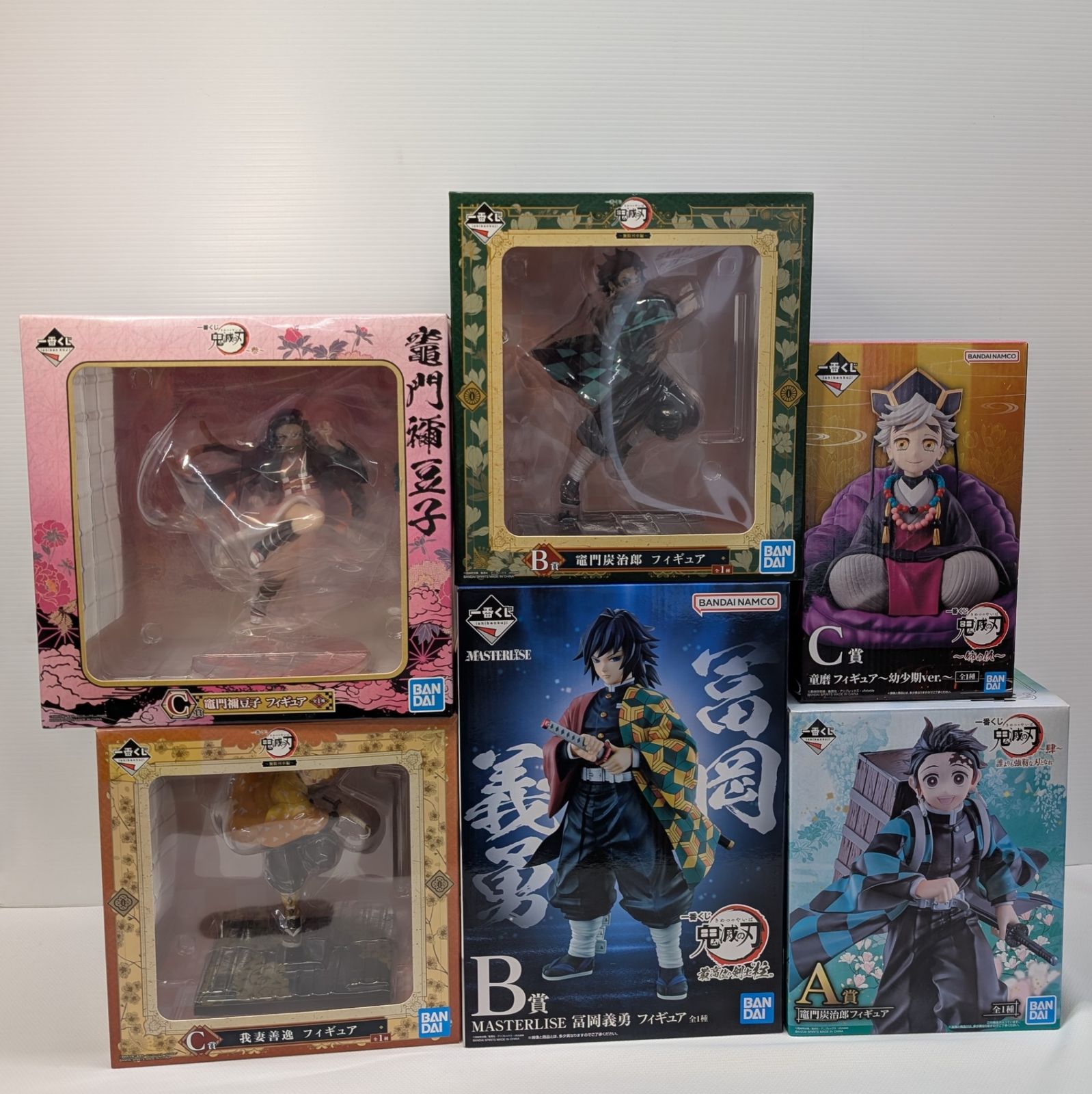 【新品】フィギュアとグッズまとめ売り19点セット 鬼滅の刃 一番くじ フィギュア6点 セット A - メルカリ