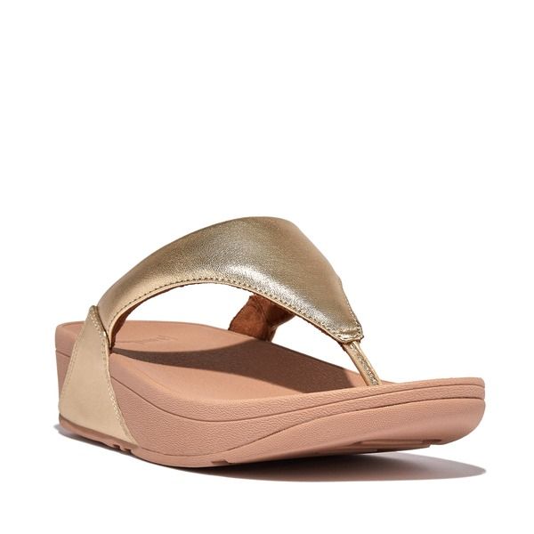 フィットフロップ レディース シューズ ヒール サンダル レザー FitFlop Lulu Leather Toe Post Sandal Women Platino 21,868円