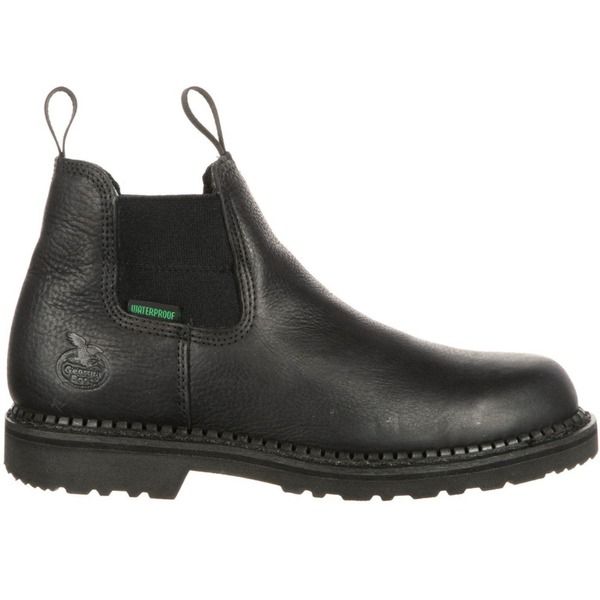 ジョージブーツ メンズ シューズ ブーツ・レインブーツ Georgia Boot Mens Black Waterproof High Romeo Boot Men BLACK ブラック