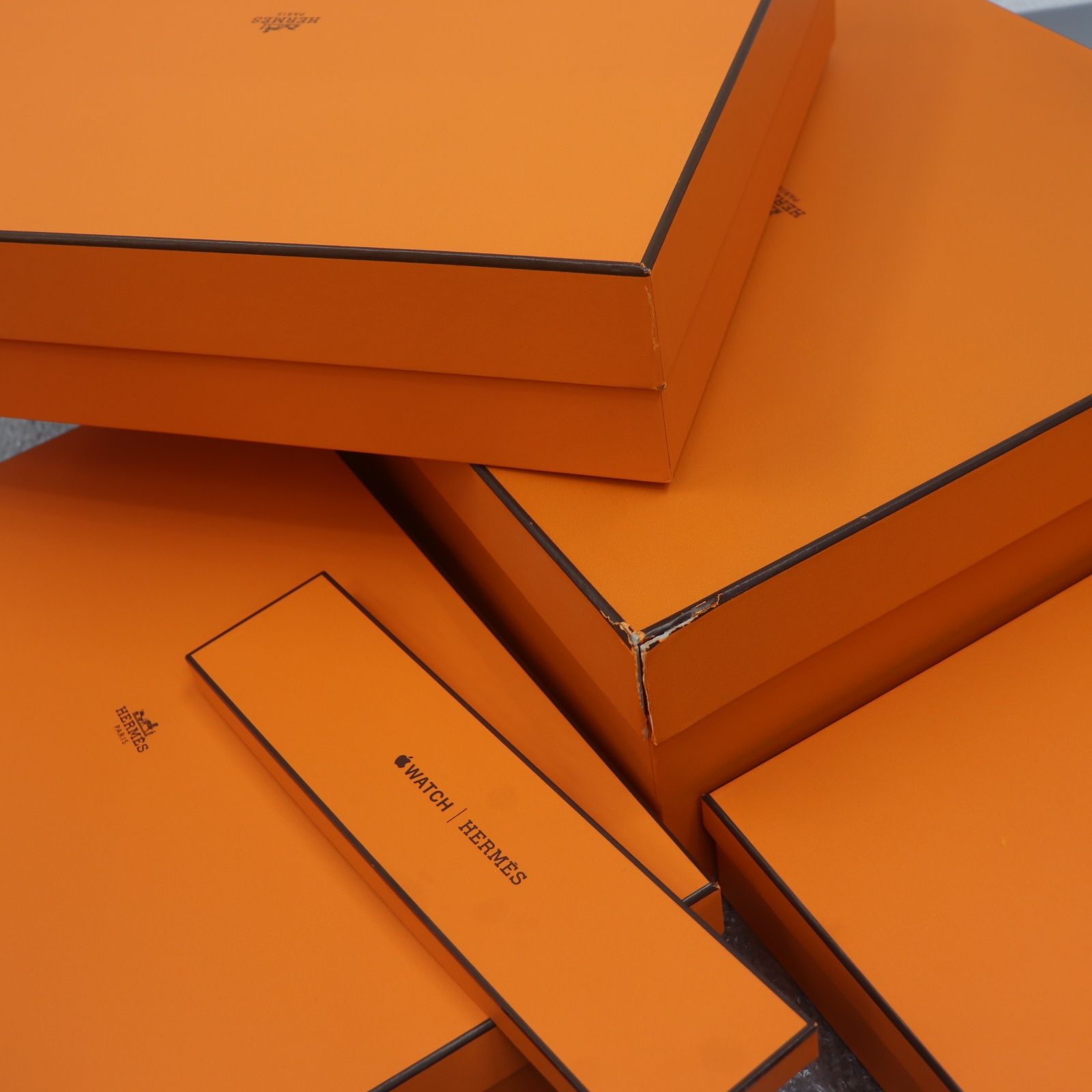 ITR9LWMLE30G HERMES エルメス BOX ショッパー 純正 紙袋 オレンジ