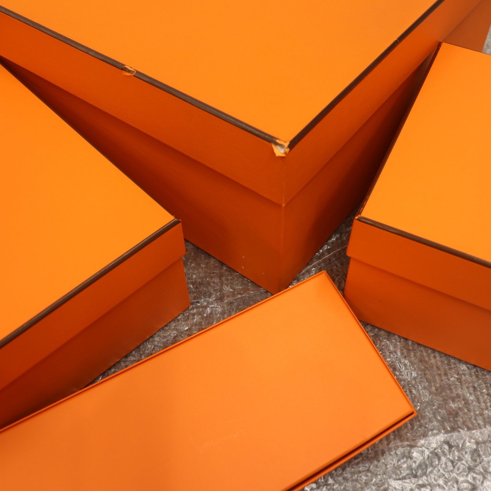 ITR9LWMLE30G HERMES エルメス BOX ショッパー 純正 紙袋 オレンジ