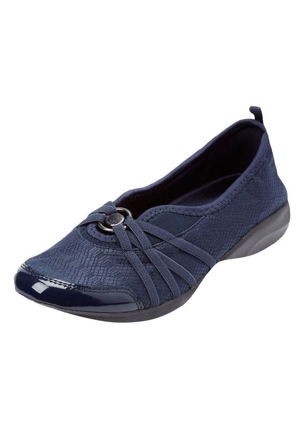 コンフォートビュー レディース シューズ スリッポン・ローファー スニーカー Comfortview Cv Sport Greer Slip On Sneaker Women NAVY ネイビー