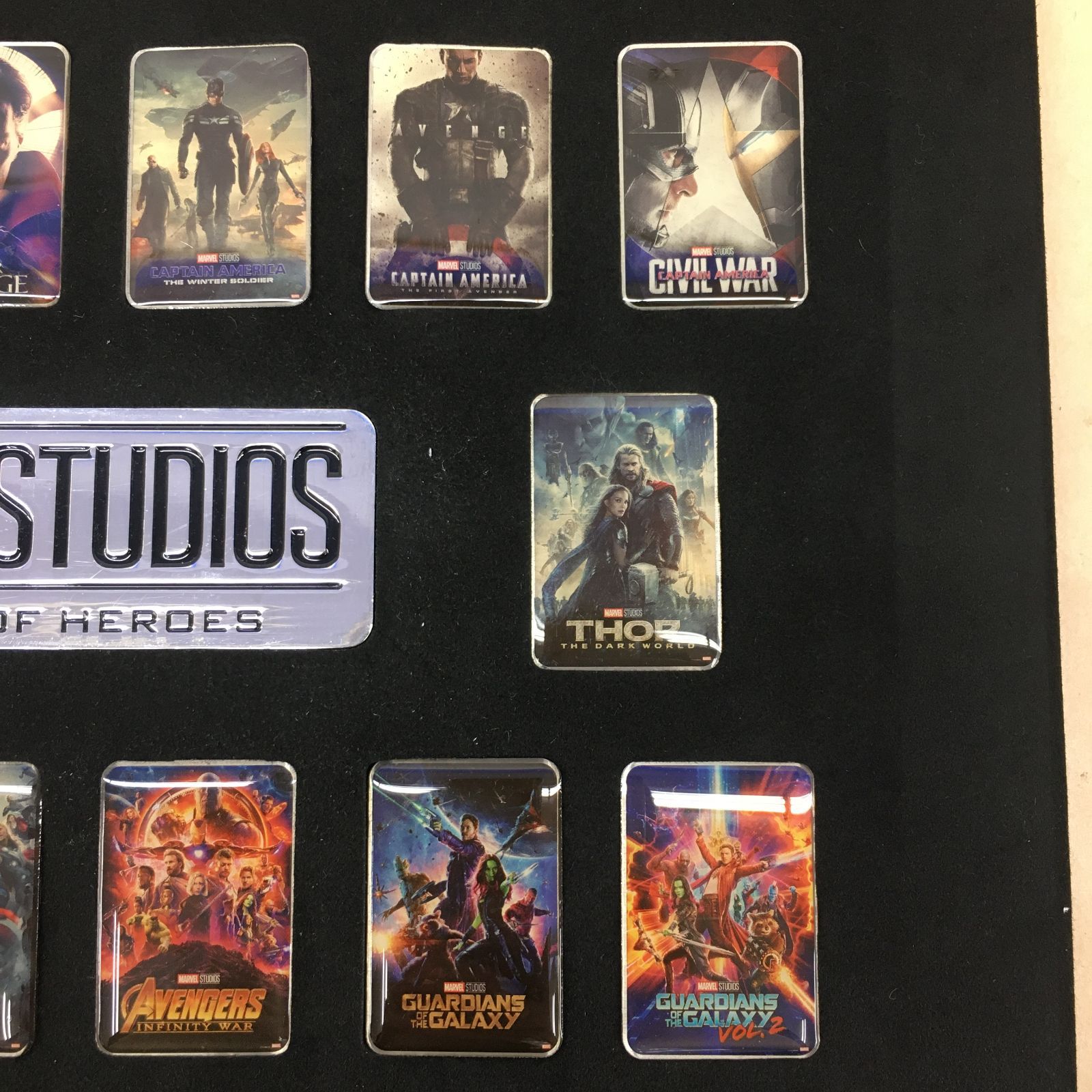【限定】MARVELスタジオ展　ピンズセット MARVELスタジオ展 会場限定 MARVEL ピンズセット【WS2854-003】 - メルカリ