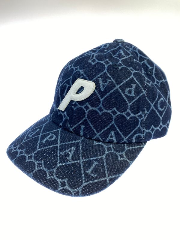 中古品】 PALACE パレス P 6-PANEL INDIGO HEART ピー シックス パネル