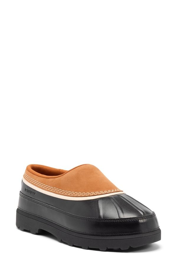 ソレル レディース シューズ サンダル SOREL Ambler Waterproof Clog Women ICED TEA BLACK ブラック