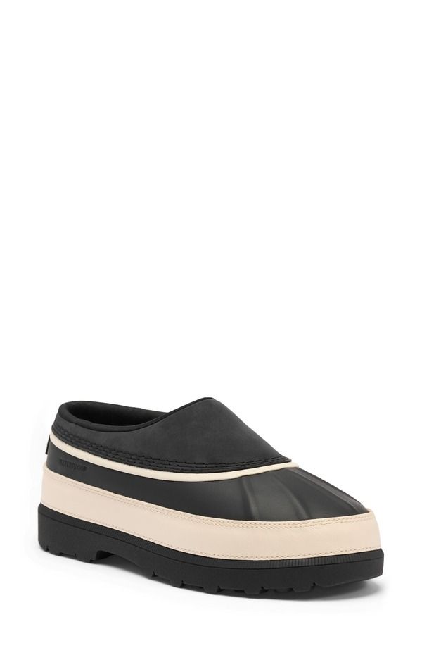 ソレル レディース シューズ サンダル SOREL Ambler Waterproof Clog Women BLACK DARK STONE ブラック