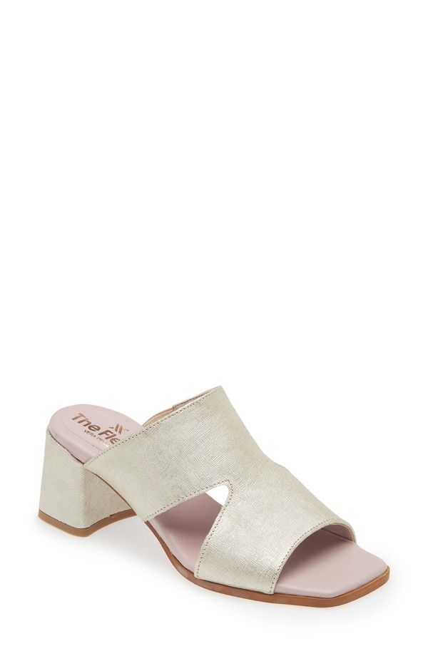 ザフレックス レディース シューズ サンダル The FLEXX Femie Slide Sandal Women PLATINO