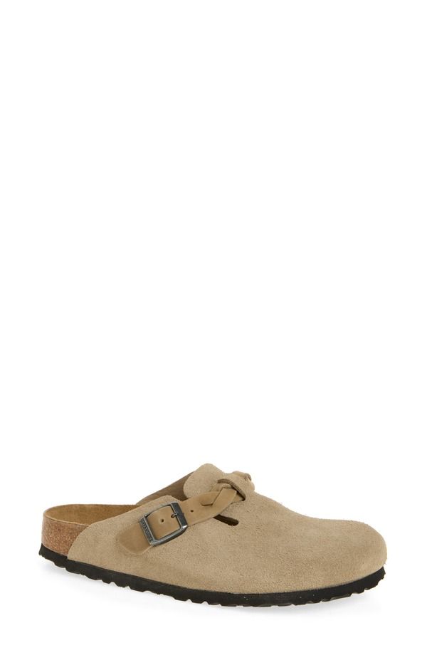 ビルケンシュトック レディース シューズ サンダル Birkenstock Boston Braid Clog Women TAUPE トープ