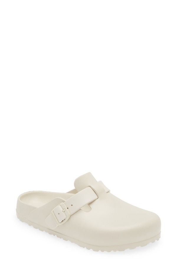 ビルケンシュトック レディース シューズ サンダル Birkenstock Boston EVA Waterproof Clog Women EGGSHELL