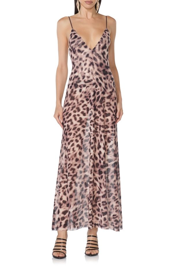 エーエフアールエム レディース トップス ワンピース プリント マキシ AFRM Leopard Print Maxi Dress WARMTH LEOPARD アニマル 26,100円