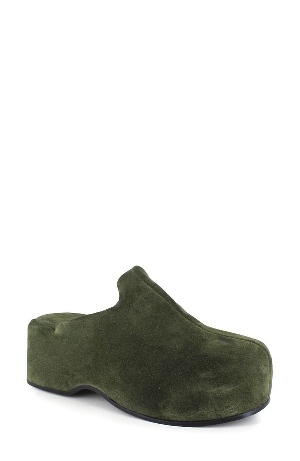 ジジ レディース シューズ サンダル プラットフォーム ZIGI Kristen Platform Clog Women GREEN グリーン