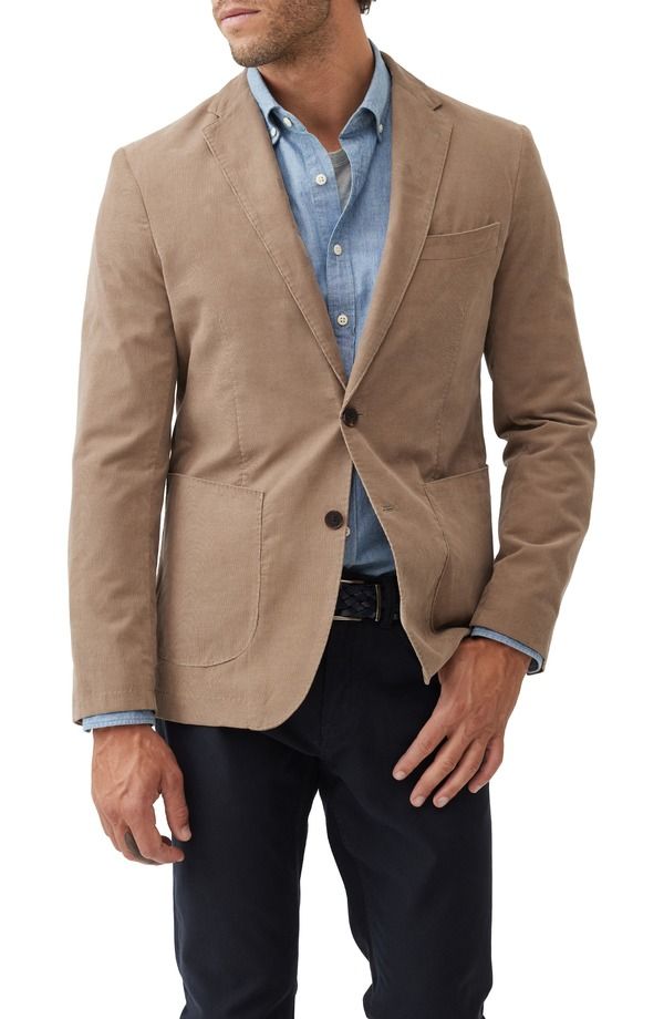 ロッドアンドグン メンズ アウター ジャケット・ブルゾン コーデュロイ コットン コート Rodd Gunn Saint Bathans Cotton Corduroy Sport CoatAN タン