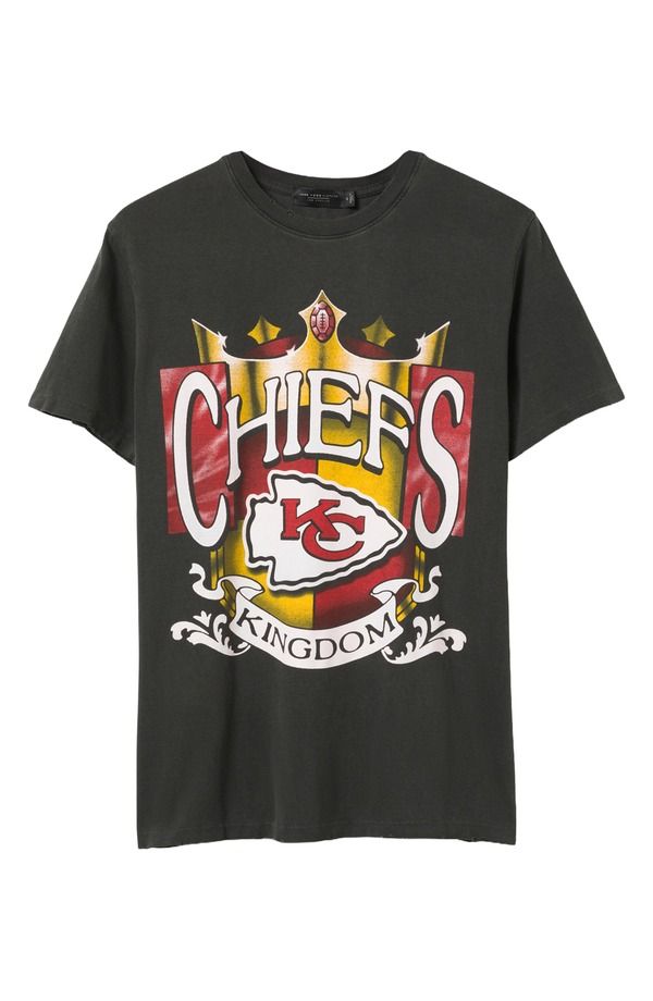 ジャンクフード メンズ トップス Tシャツ コットン グラフィック Junk Food Kansas City Chiefs Kingdom Cotton Graphic TShirtRUE BLAC 15,155円