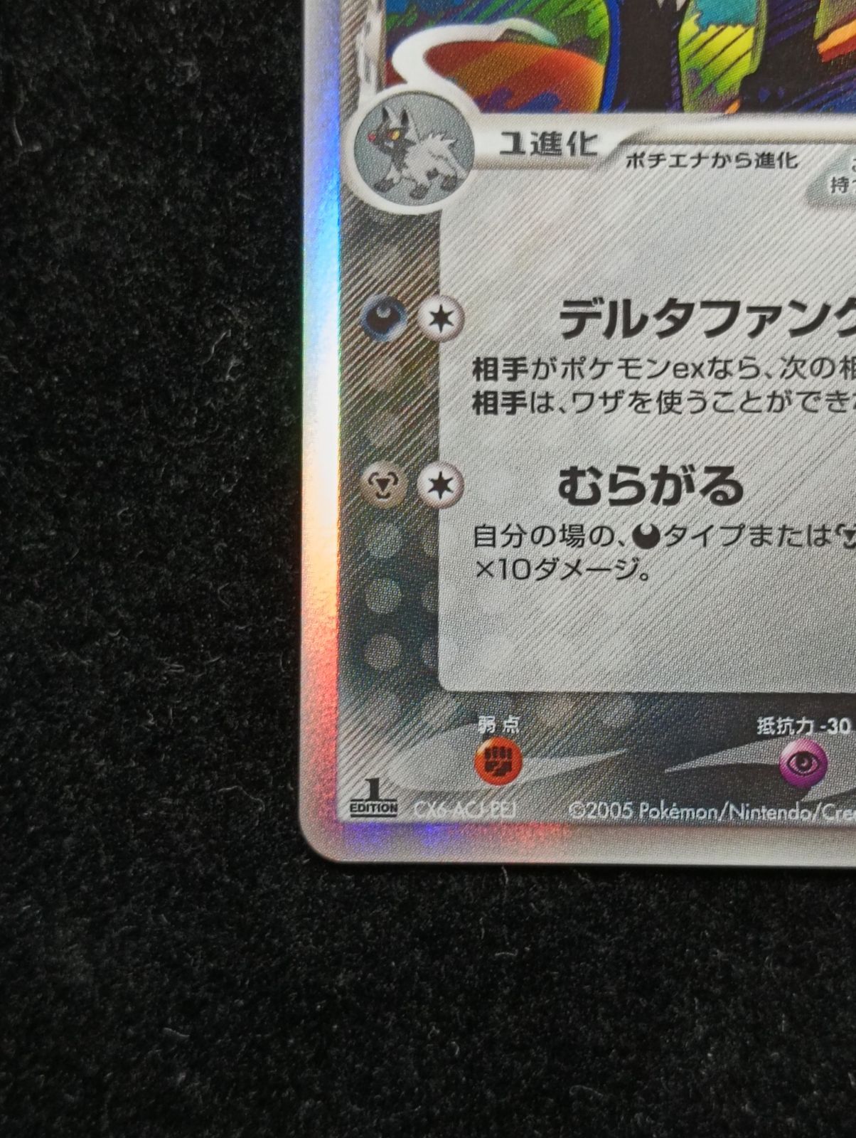 ポケモンカードゲーム グラエナ δ-デルタ種 ☆ PCG 拡張パック ホロン