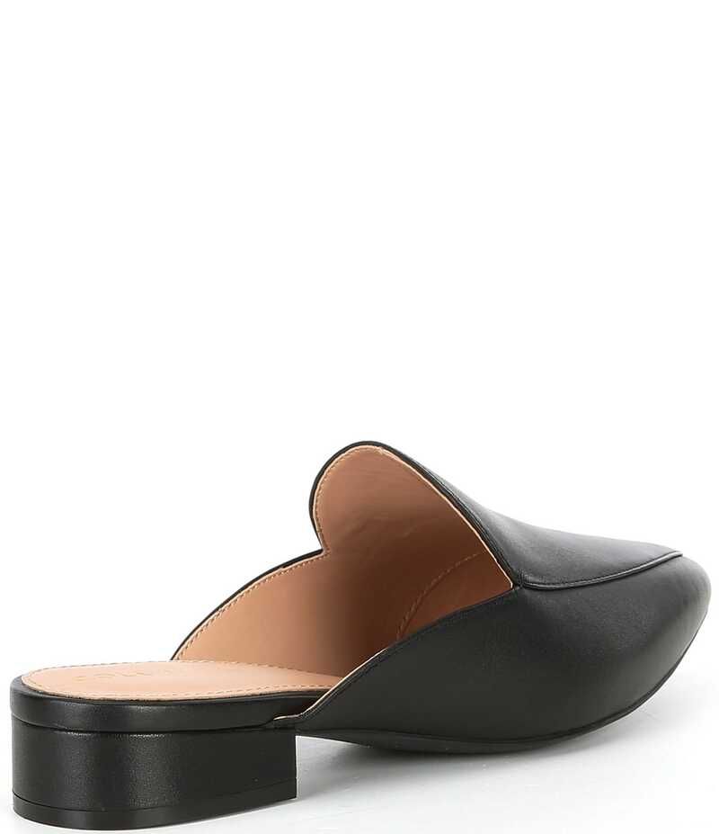 コールハーン レディース シューズ サンダル レザー Cole Haan Piper Leather Mules Black Leather ブラック