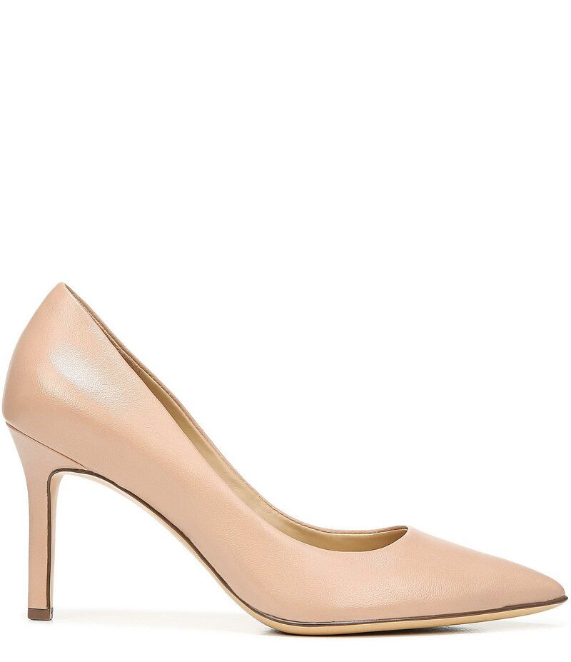 ナチュライザー レディース シューズ パンプス レザー Naturalizer Anna Leather Pointed Toe Pumps Creme Brulee