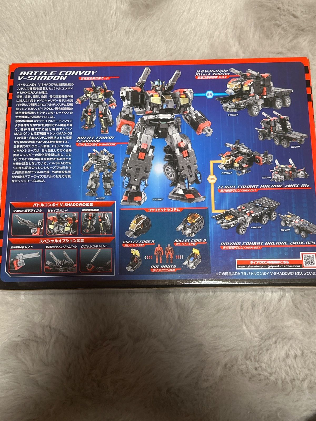 未開封】ダイアクロン DA-79 バトルコンボイ V-SHADOW タカラトミー
